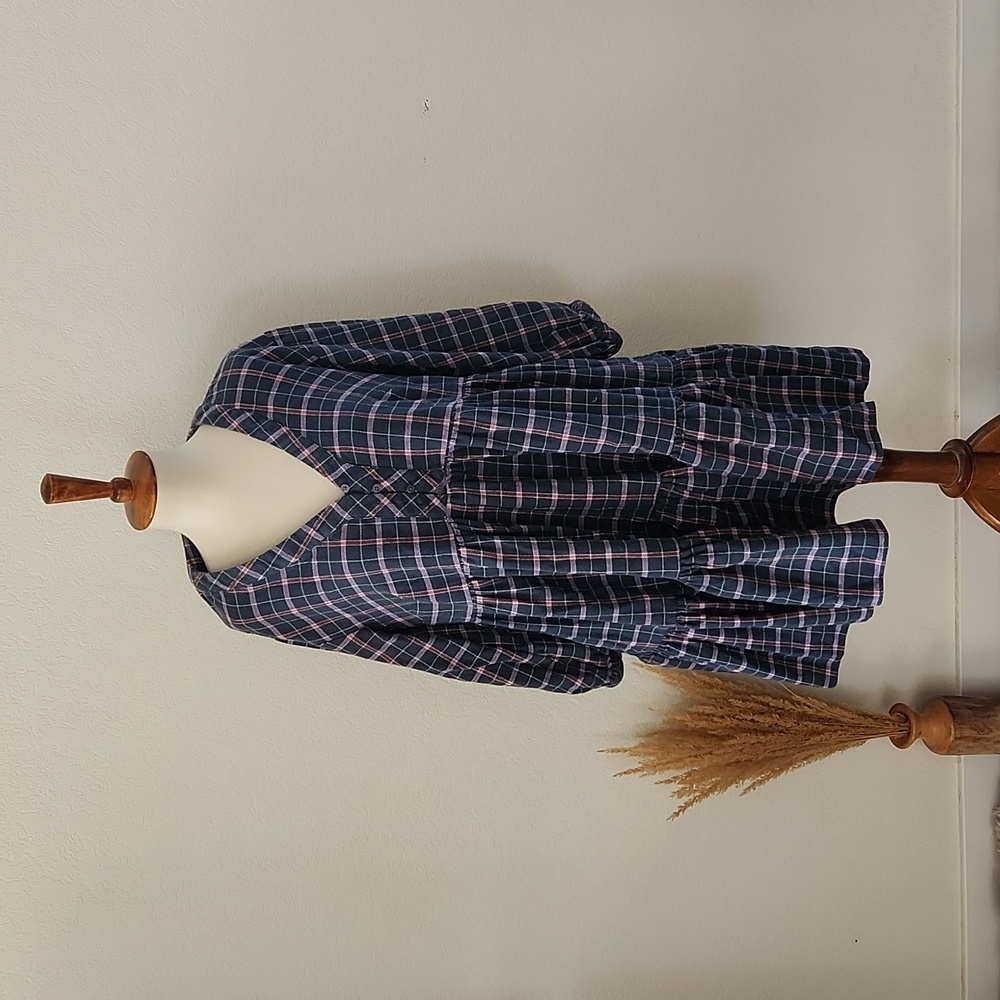 Madewell Flannel Colette Mini Dress